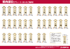 精肉プレート小2018